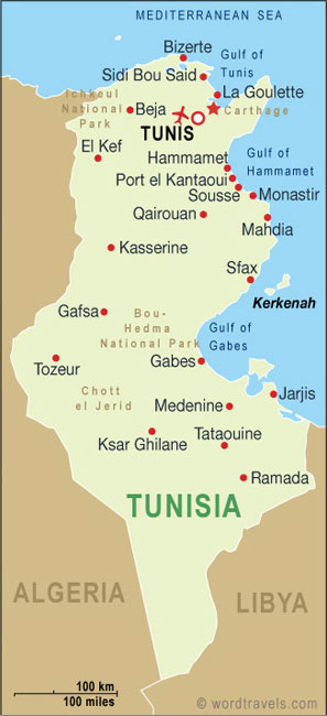 Kairouan map